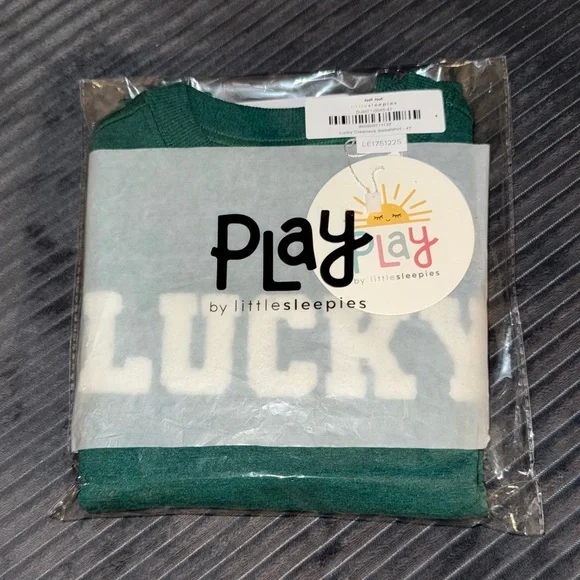 Little Sleepies LUCKY Bamboo Crewneck Sweatshirt - Picture 4 of 5